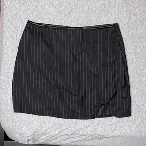 Mini striped skirt